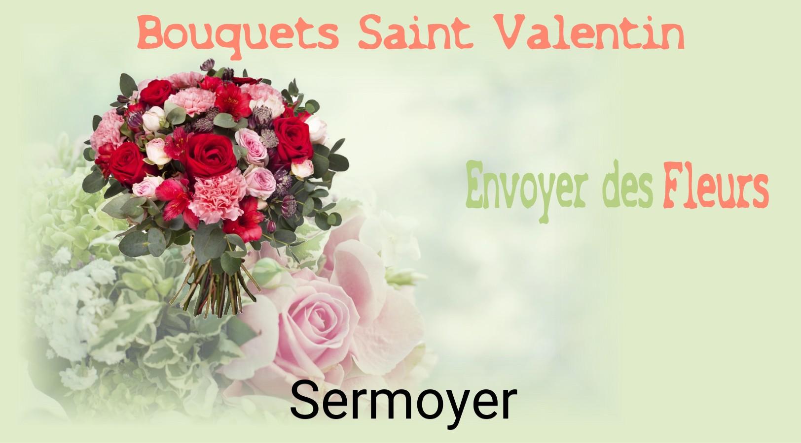 Roses de Saint-Valentin livrées à Sermoyer